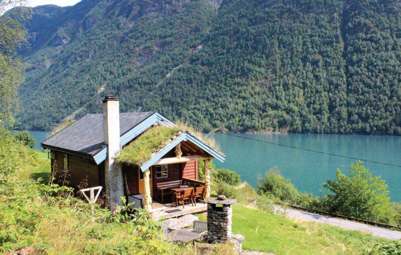 Cozy Home In Fjaerland With House A Mountain View Exteriér fotografie